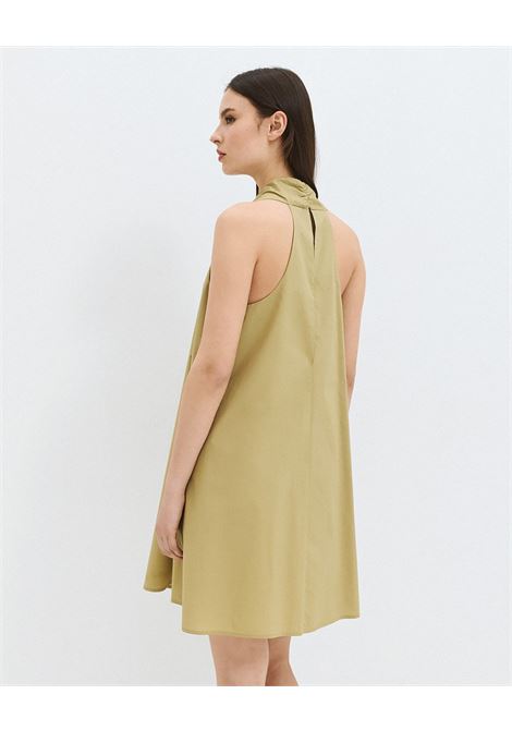 Mini poplin A-line vestito ACCESS fashion | 63-3039-187OLIVE